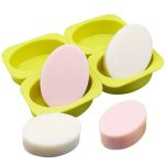 قالب بيضاوى الشكل صابون من السيليكون، قوالب ثلاثية الأبعاد مصنوعة يدويًا