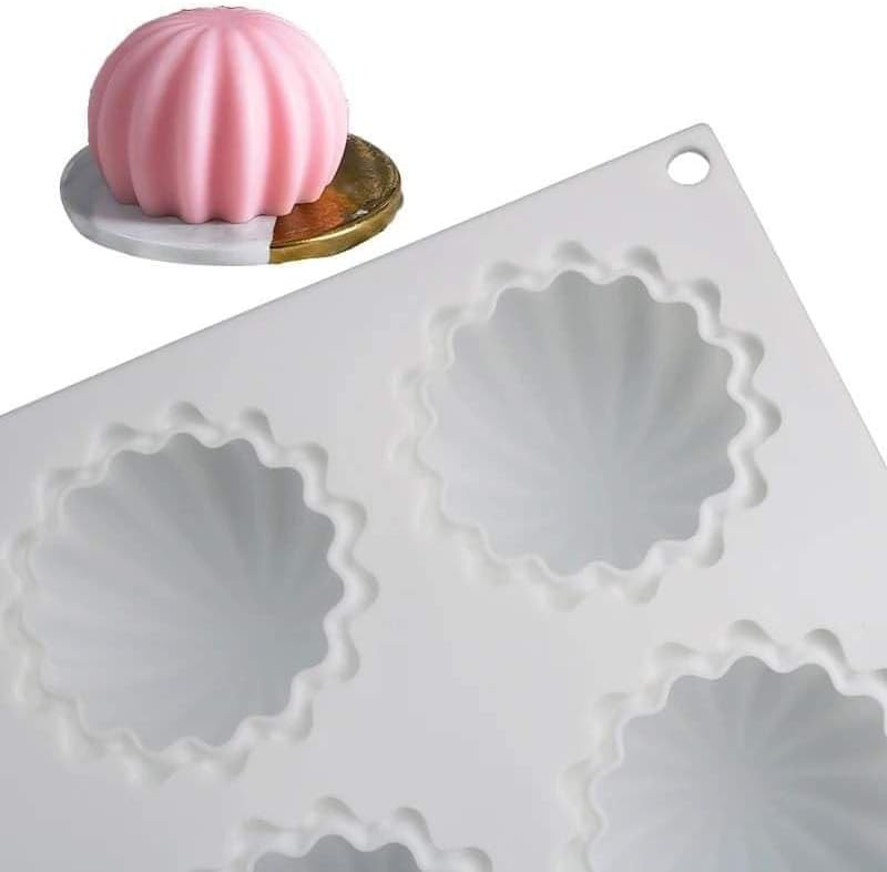 قالب سيليكون موس كيك صبارة 6 قطع قالب سيليكون موس كيك صبارة 6 قطع