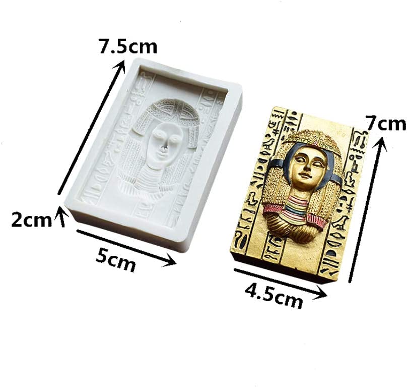 قوالب سيليكون على شكل فرعون مصر قالب حلوى الشوكولاتة المصرية لتزيين كيك السكر والكب كيك وعجينة العلكة قوالب سيليكون على شكل فرعون مصر قالب حلوى الشوكولاتة المصرية لتزيين كيك السكر والكب كيك وعجينة العلكة