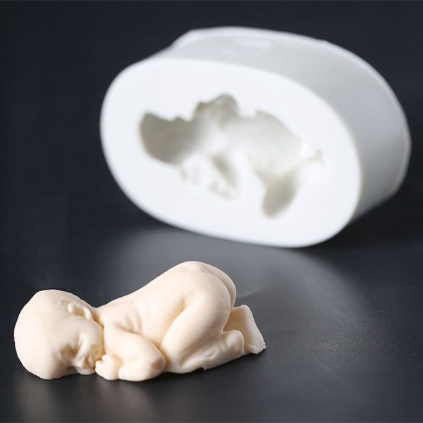 قالب ثلاثي الأبعاد للأطفال على شكل صابون الملاك والشوكولاتة وأداة خبز الحلوى والصابون (للأطفال)