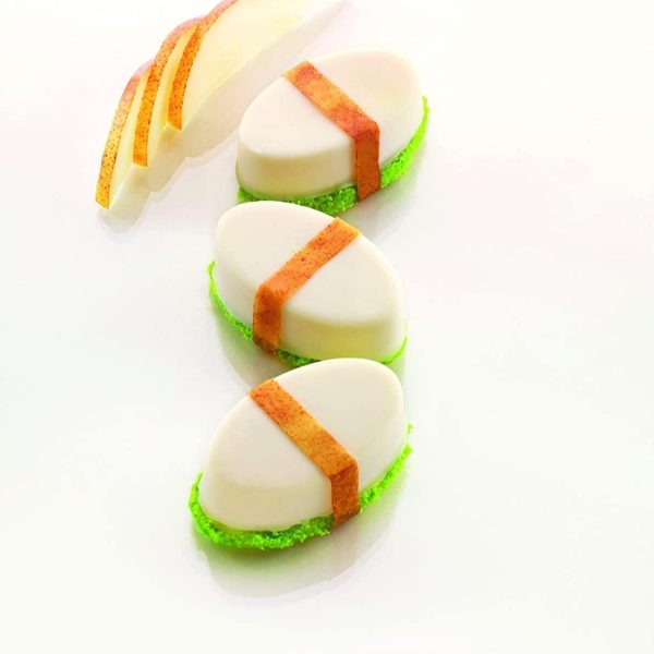 قالب سيليكون بيضاوي الشكل لصنع  الكيك، الكعك، الرغيف، خبز الذرة، الجيلي، الكب كيك، الفطائر والمزيد (9 فتحات)