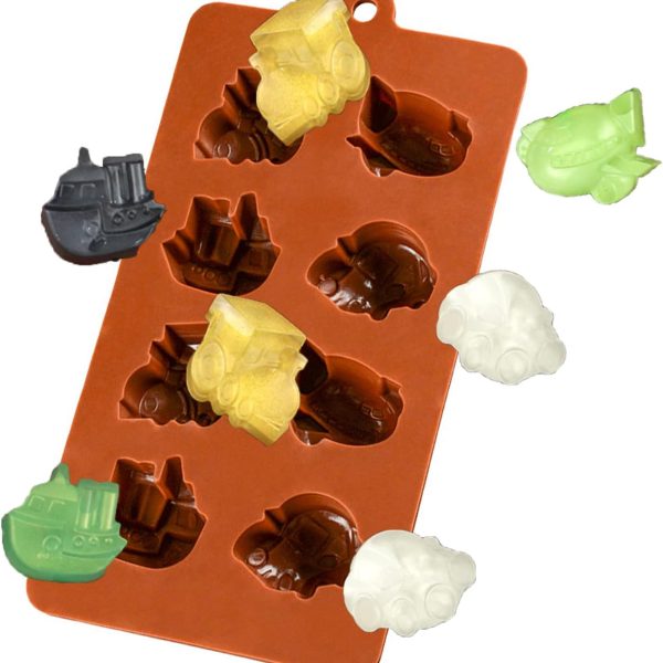 قالب سيليكون شوكولاته قطار