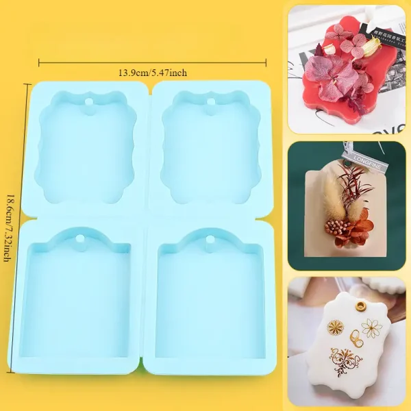 قالب سيليكون فواحات شمع صابون