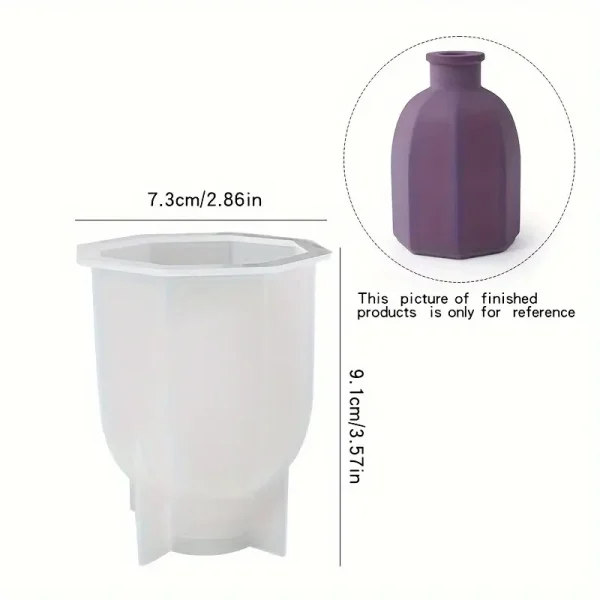 قالب مزهرية سيليكون، مزهرية زهور، قالب أسمنتي، أصيص نباتات ، قالب كونكريت ، قوالب صب سيليكون، أصيص زهور، قالب  للحرف اليدوية