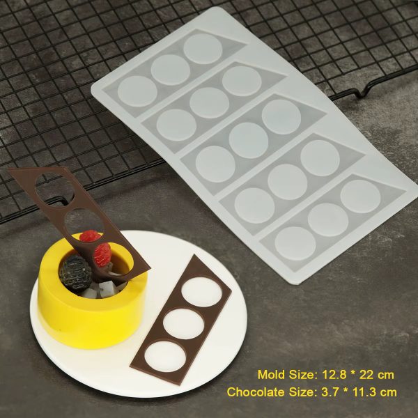 قالب سيليكون شكل اطار قالب شوكليت ترانسفير تزين شوكليت