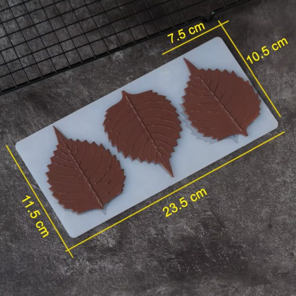 قالب سيليكون على شكل ورقة حور