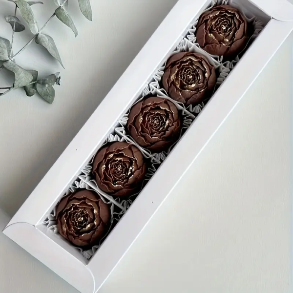 قالب براعم ورد من السيليكون قوالب سيليكون متعددة الاستخدامات والشوكولاتة