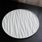 قالب سيليكون كونكريت صنية مموج 31 سم