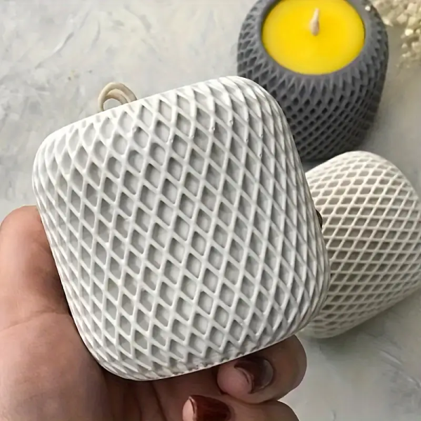 قالب سيليكون كونكريت شموع