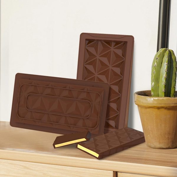 قالب شوكولاته بار عميق مكسر قطعة واحدة