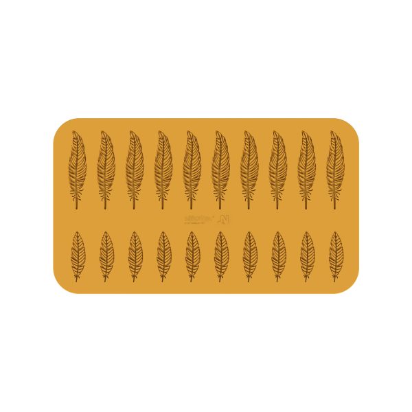 قالب سيليكون فينش ايطالى ريشة مفرش كبير عدد القطع 20 قطعة