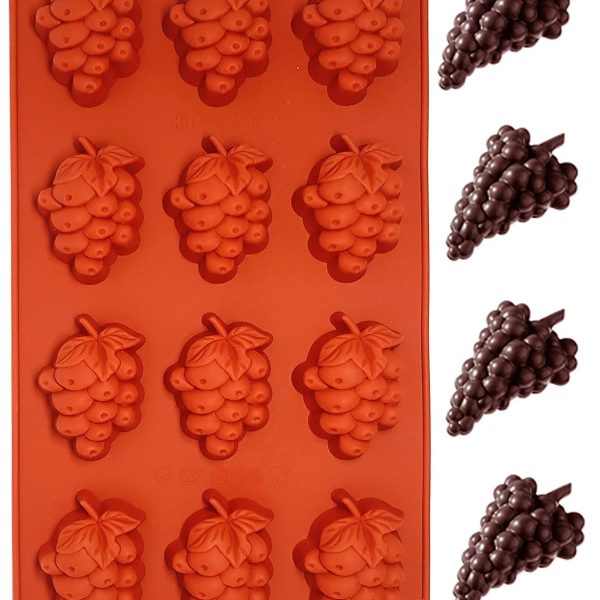 قالب سيليكون شكل عنب حلويات كيك