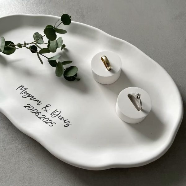 2 قالب سيليكون كونكريت اشكال صنيه عشوائي غير منتظم قالب سيليكون كونكريت حامل خواتم ترند الخطوبة