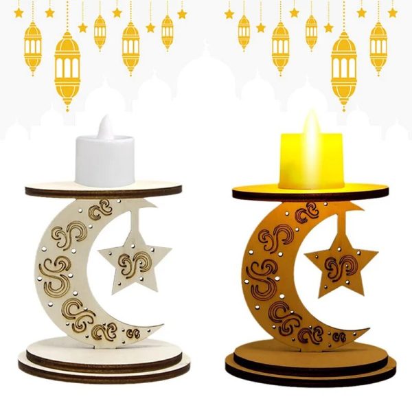 قالب سيليكون كونكريت 3 قطع هلال ونجمة رمضان 2026