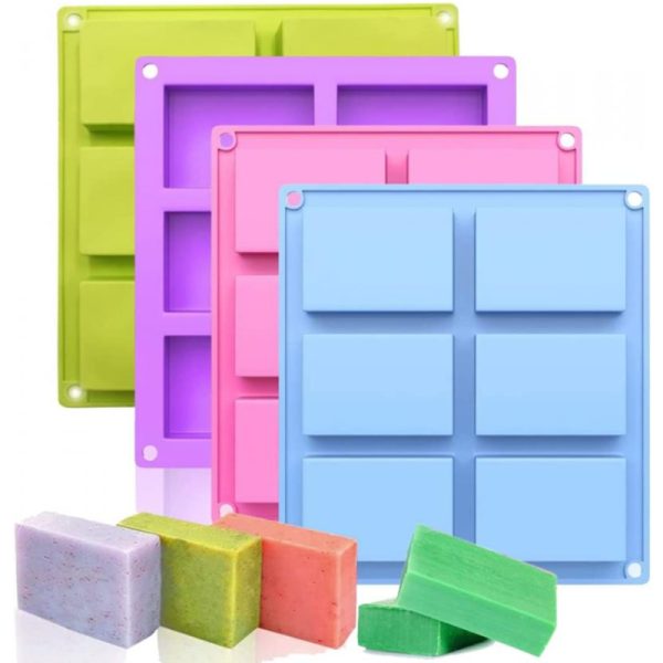 قالب سيليكون صابون مستطيل