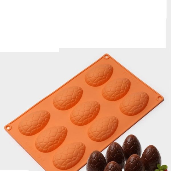 قالب سيليكون بيض شم النسيم 9 قطع