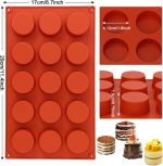 قالب سيليكون كيك اوريو 15 قطعة شوكولاته