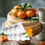 قالب سيليكون موس كيك برتقال 8 تجويف