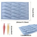 قالب سيليكون جزر موس كيك