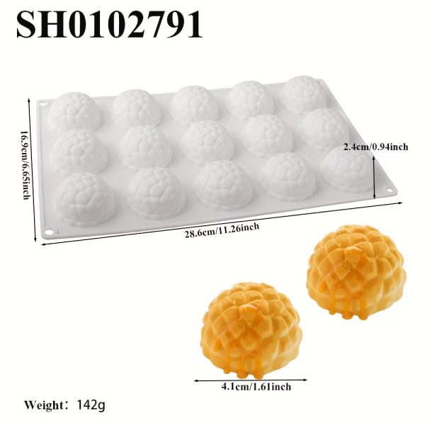 قالب سيليكون فاكهه القشطة موس كيك ترند الايس الكريم