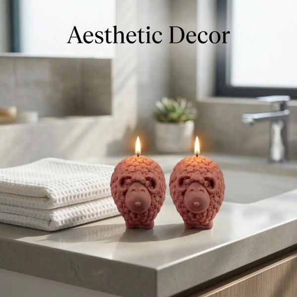 قالب سيليكون شمعة كونكريت  خروف